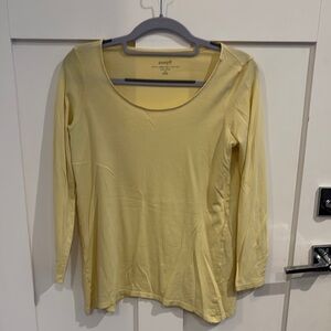 Sunny Yellow Long Sleeve Top